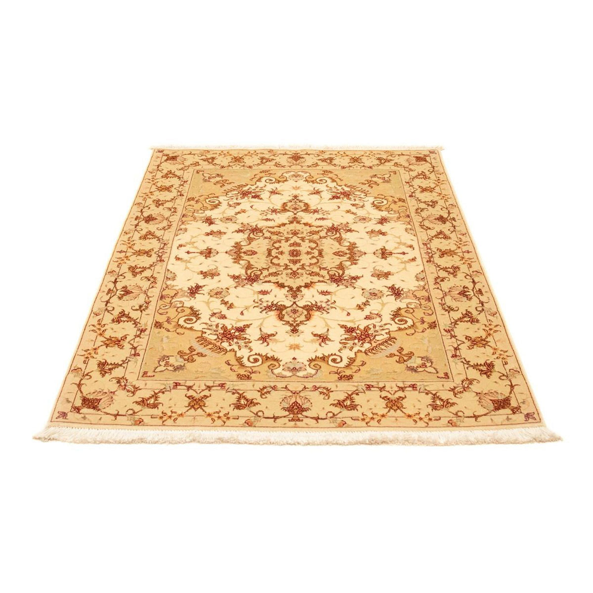 Persisk matta - Tabriz - Royal - 146 x 103 cm - beige