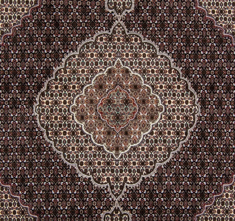 Persisk matta - Tabriz - Royal kvadrat  - 251 x 249 cm - mörkblå
