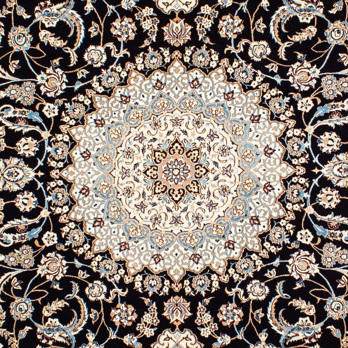 Persisk matta - Nain - Premium - 250 x 170 cm - mörkblå