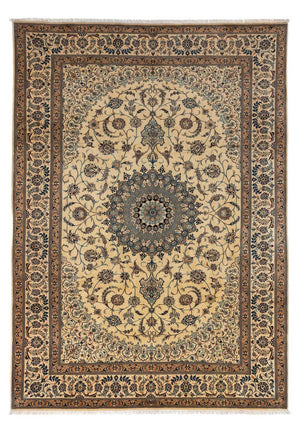 Persisk matta - Nain - Premium - 356 x 250 cm - mörk beige