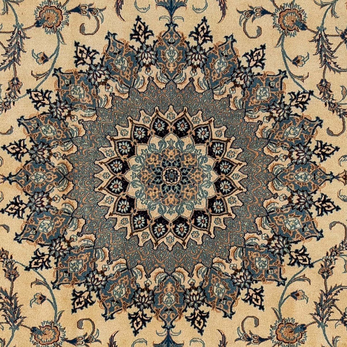 Persisk matta - Nain - Premium - 356 x 250 cm - mörk beige