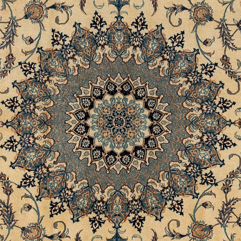 Persisk matta - Nain - Premium - 356 x 250 cm - mörk beige