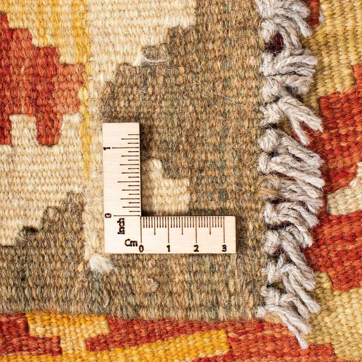 Runner Kelim Carpet - orientalisk matta - 187 x 73 cm - rost