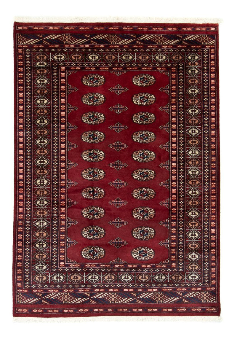 Afghansk matta - Bukhara - 182 x 123 cm - röd