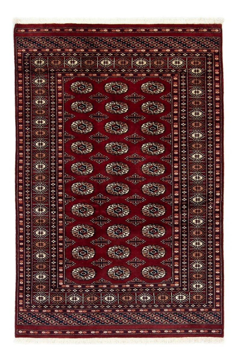 Afghansk matta - Bukhara - 186 x 121 cm - röd