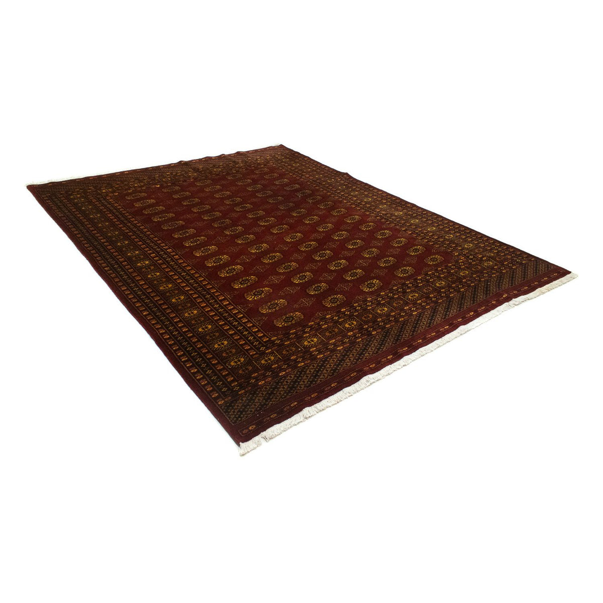 Afghansk matta - Bukhara - 248 x 197 cm - röd