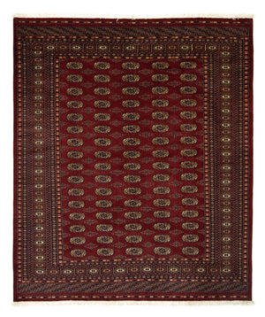 Afghansk matta - Bukhara - 240 x 203 cm - röd