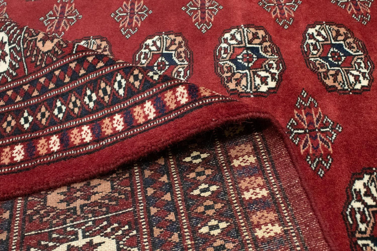 Afghansk matta - Bukhara - 238 x 200 cm - röd