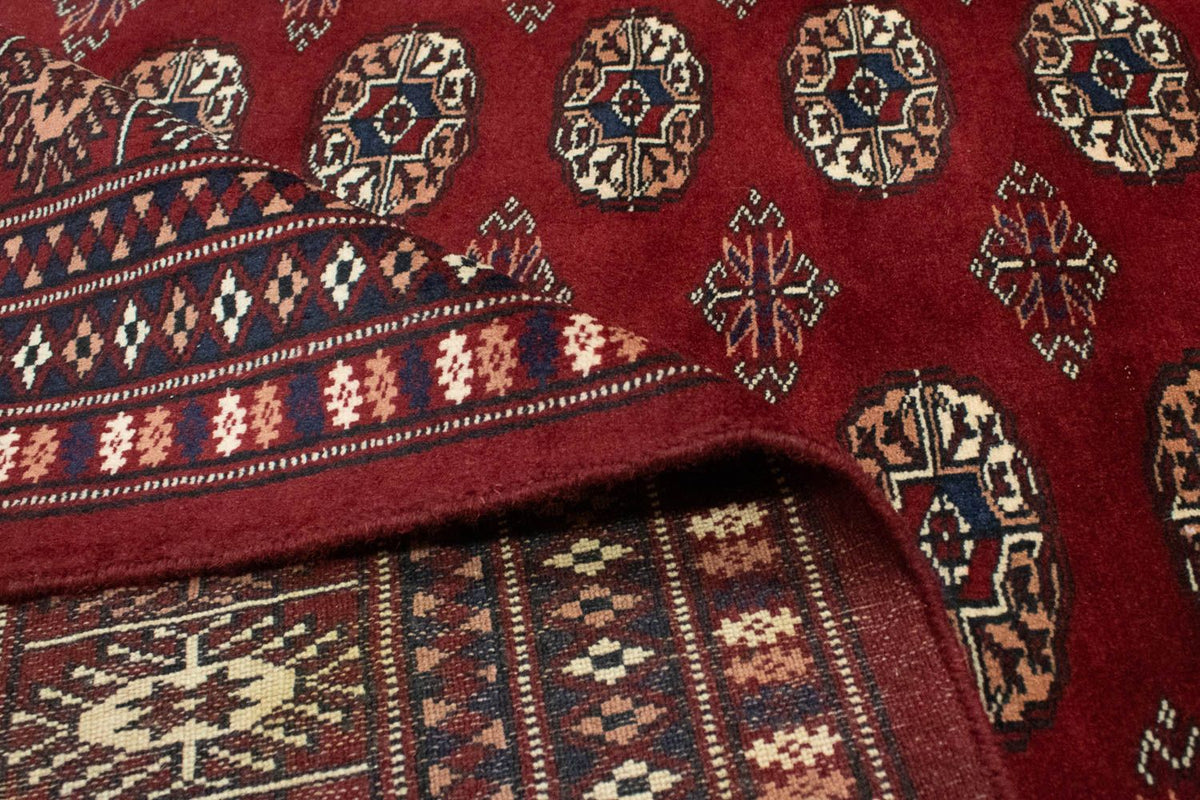 Afghansk matta - Bukhara - 240 x 200 cm - röd