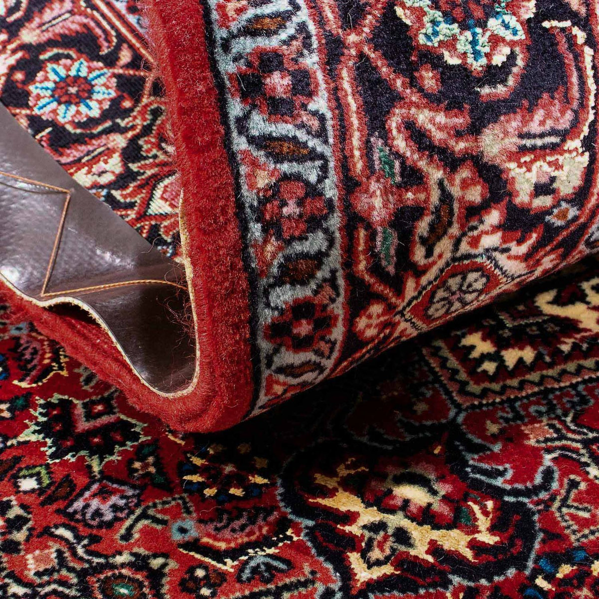 Persisk matta - Bijar - 168 x 110 cm - röd