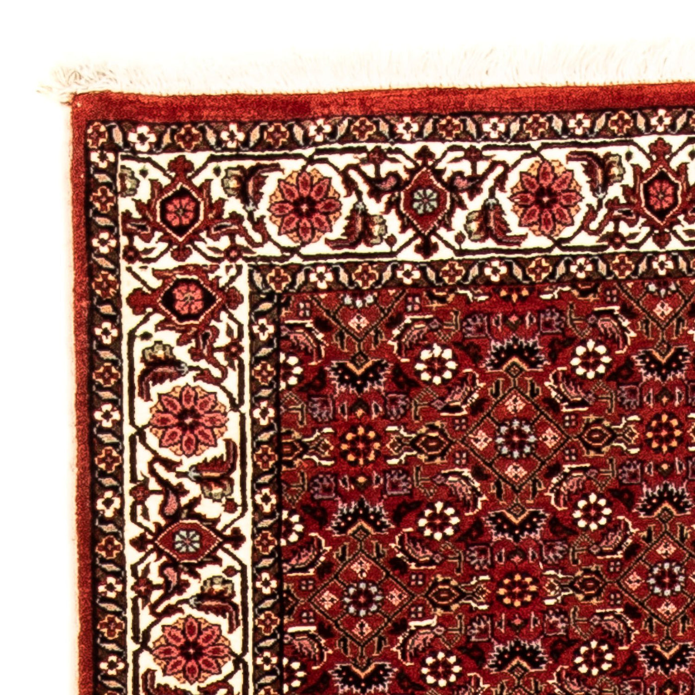 Runner Persisk matta - Bijar - 296 x 82 cm - mörkröd