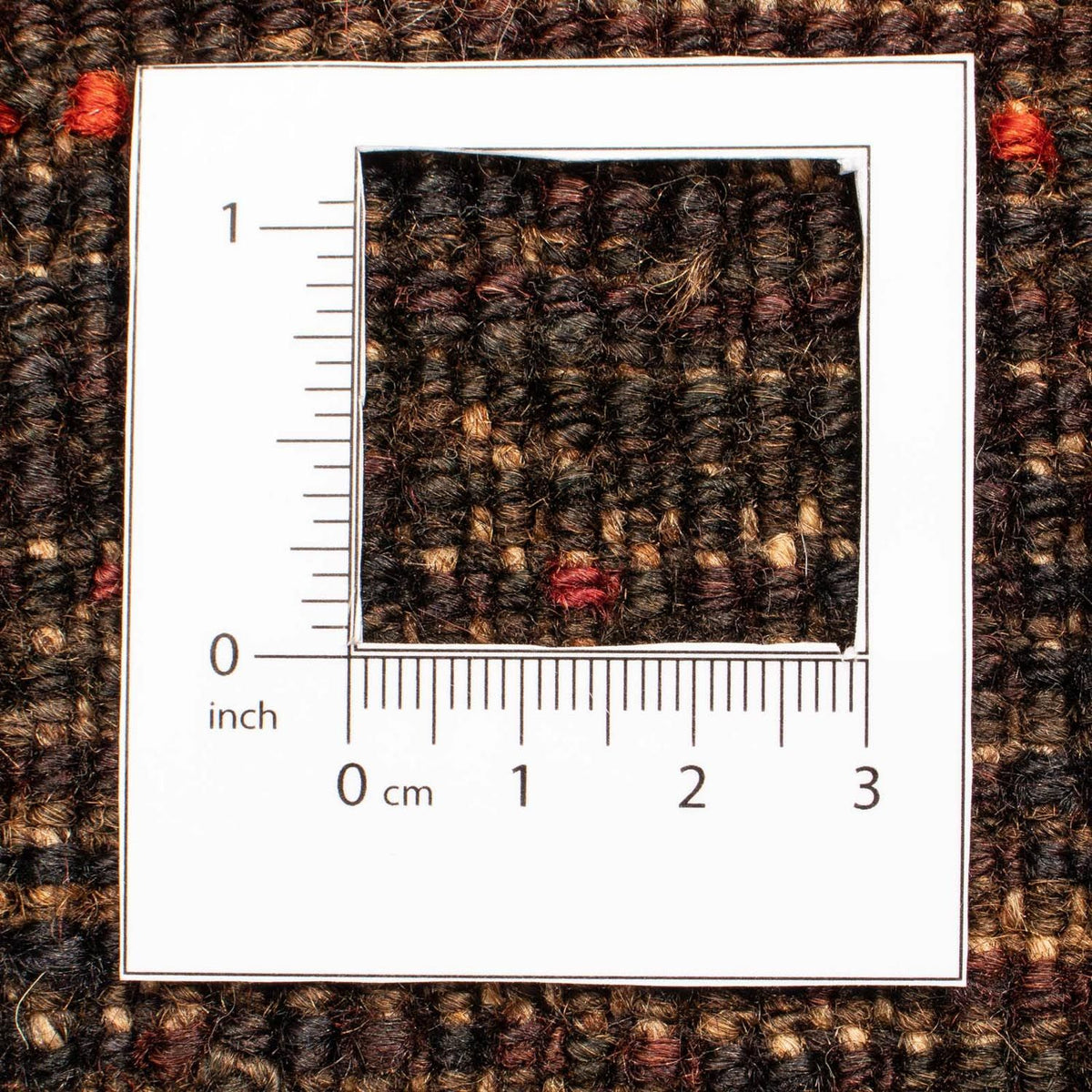 Persisk matta - Nomadic - 307 x 210 cm - mörkröd