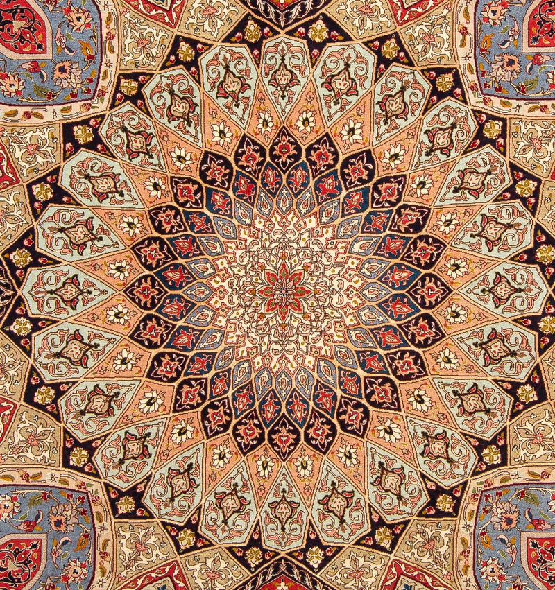 Persisk matta - Tabriz - Royal - 250 x 204 cm - flerfärgad