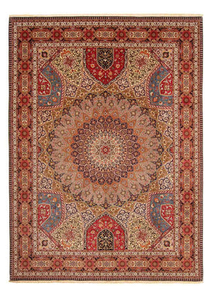Persisk matta - Tabriz - Royal - 400 x 298 cm - flerfärgad
