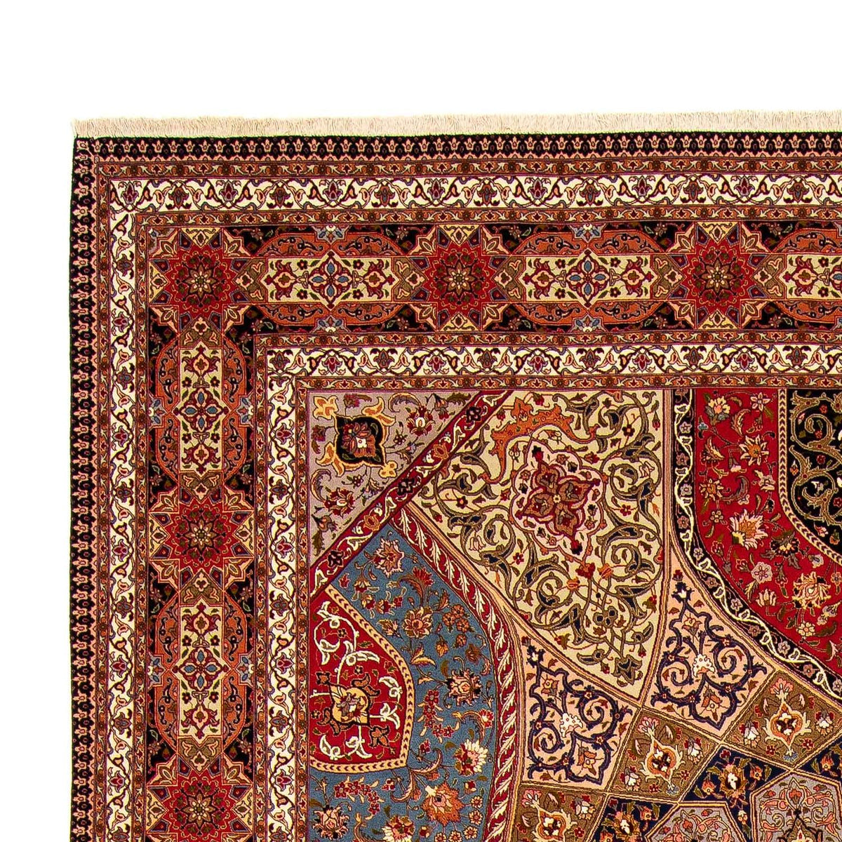 Persisk matta - Tabriz - Royal - 400 x 298 cm - flerfärgad