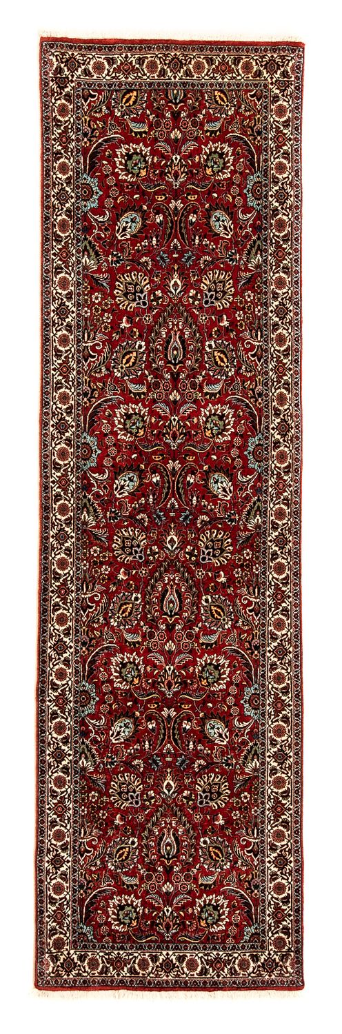 Runner Persisk matta - Bijar - 298 x 83 cm - mörkröd