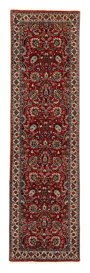Runner Persisk matta - Bijar - 298 x 83 cm - mörkröd