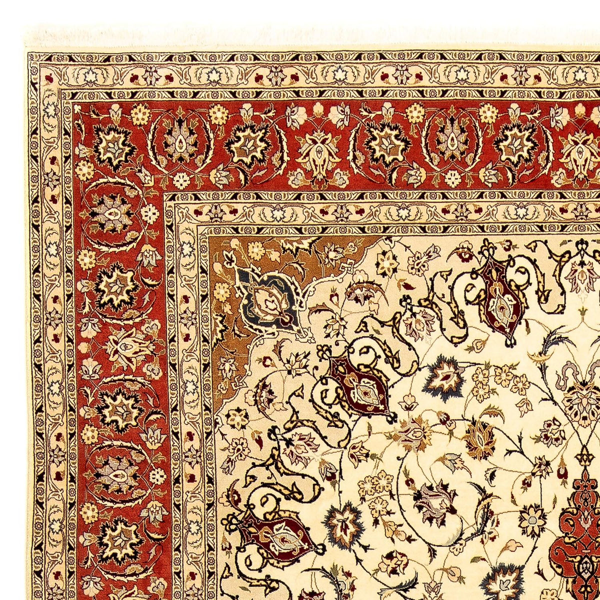 Persisk matta - Tabriz - Royal - 349 x 252 cm - beige