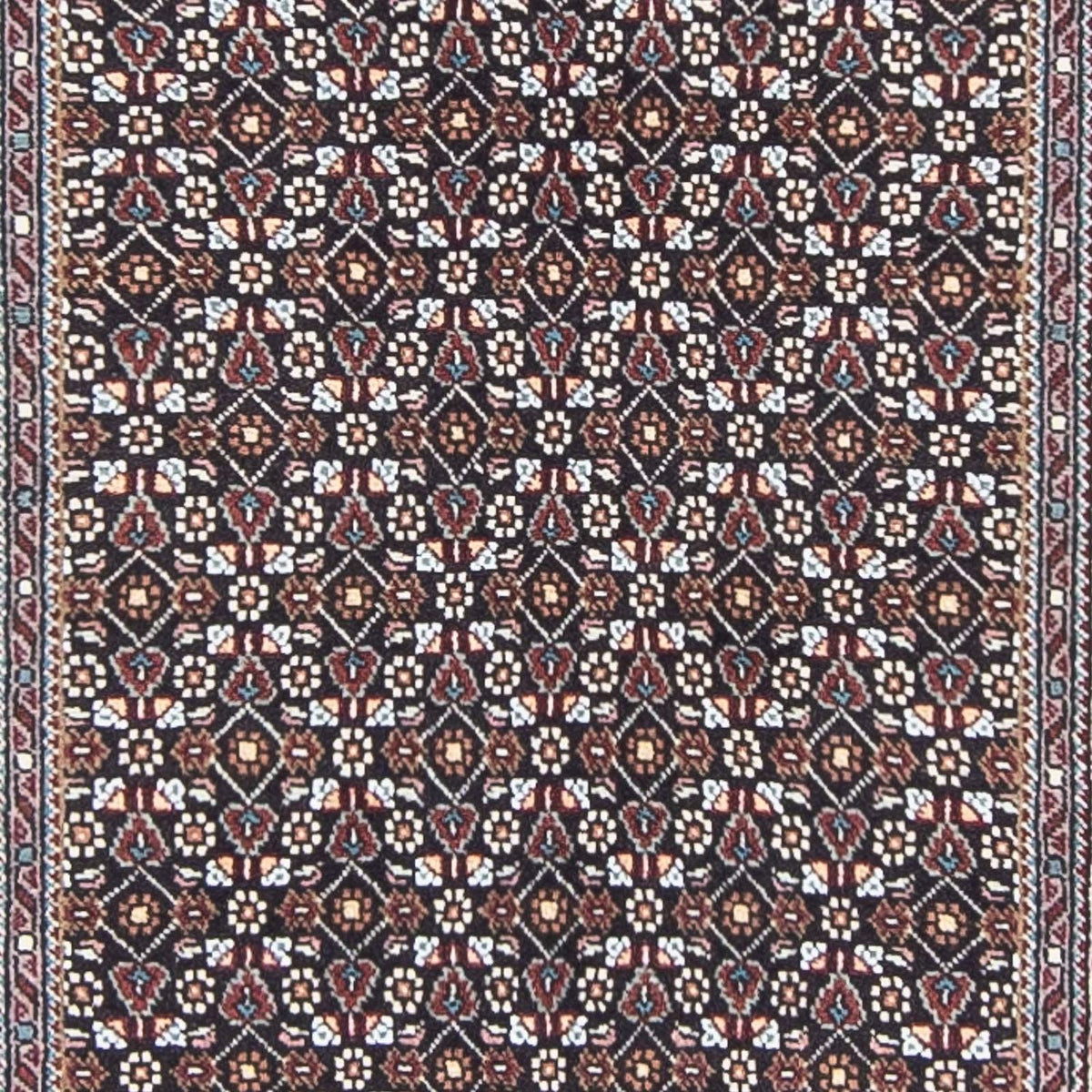Runner Persisk matta - Tabriz - 391 x 70 cm - grått