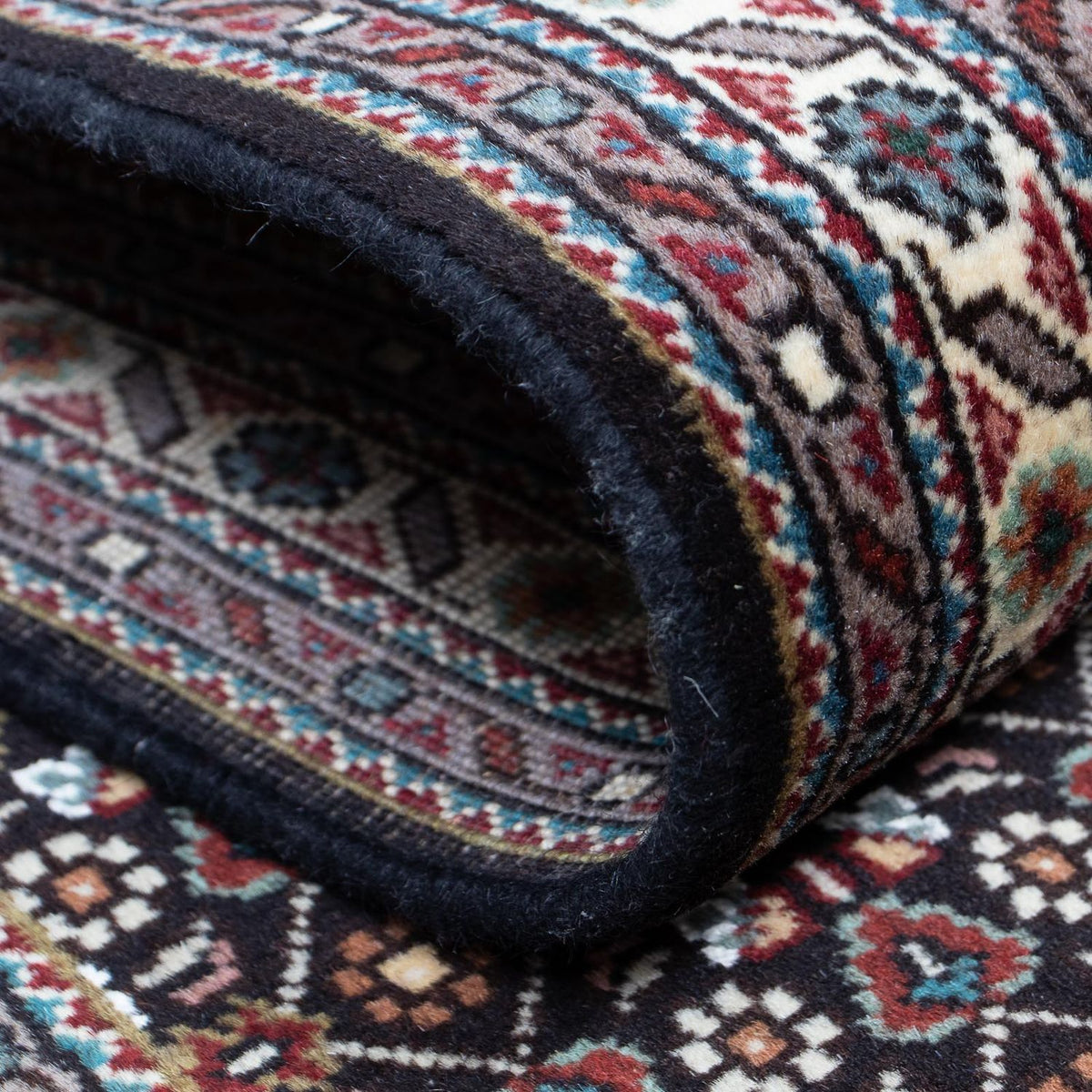 Runner Persisk matta - Tabriz - 391 x 70 cm - grått