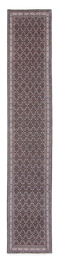 Runner Persisk matta - Tabriz - 391 x 68 cm - grått