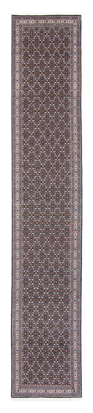 Runner Persisk matta - Tabriz - 391 x 68 cm - grått