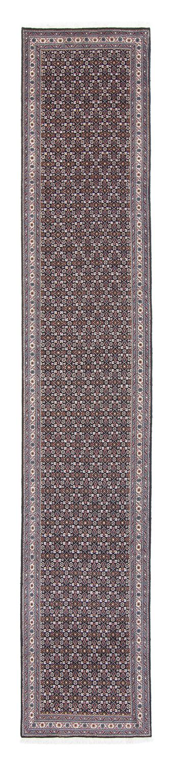 Runner Persisk matta - Tabriz - 391 x 68 cm - grått