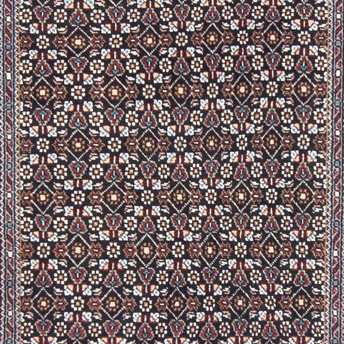 Runner Persisk matta - Tabriz - 391 x 68 cm - grått