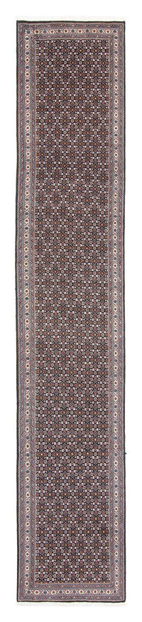 Runner Persisk matta - Tabriz - 392 x 67 cm - grått