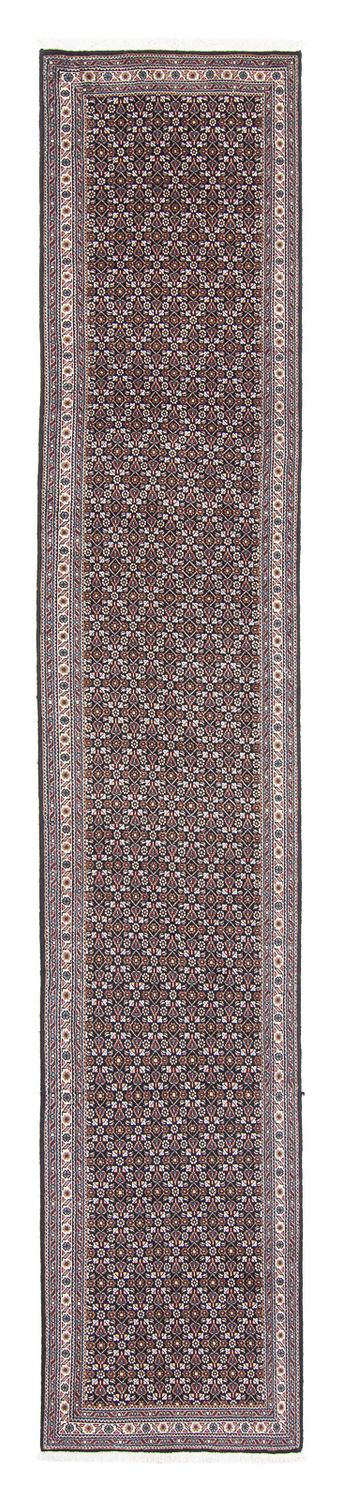 Runner Persisk matta - Tabriz - 392 x 67 cm - grått