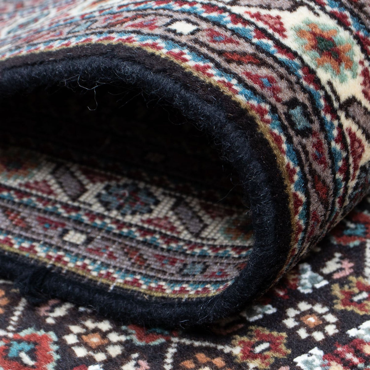 Runner Persisk matta - Tabriz - 392 x 67 cm - grått