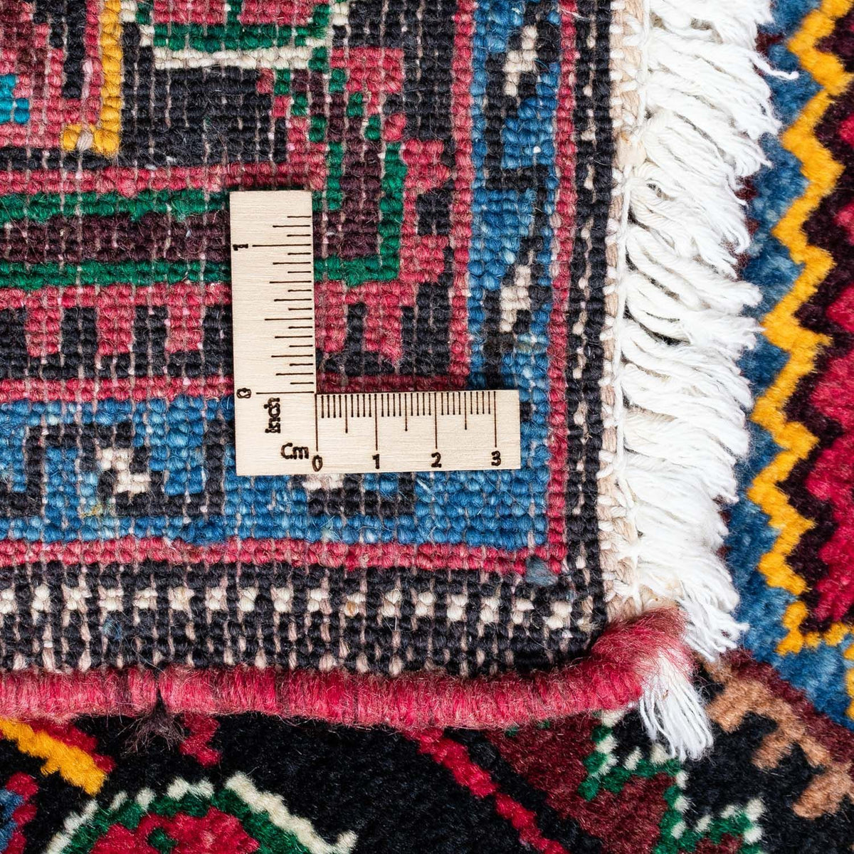 Persisk matta - Nomadic - 122 x 83 cm - mörkblå