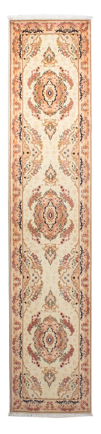 Runner Persisk matta - Tabriz - Royal - 306 x 74 cm - beige