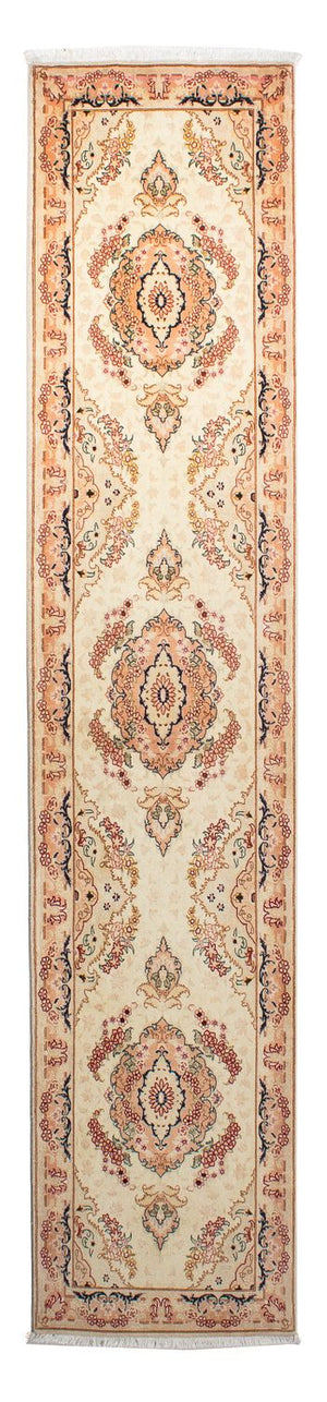 Runner Persisk matta - Tabriz - Royal - 306 x 74 cm - beige