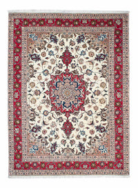 Persisk matta - Tabriz - Royal - 212 x 154 cm - beige