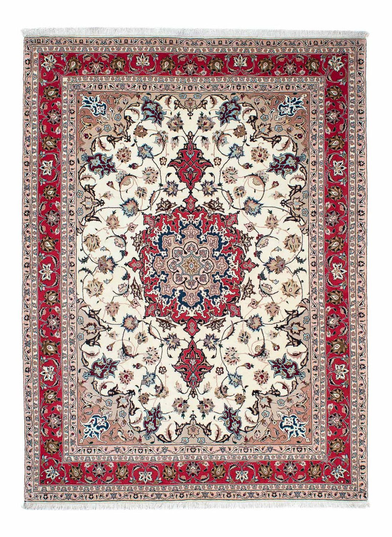 Persisk matta - Tabriz - Royal - 212 x 154 cm - beige
