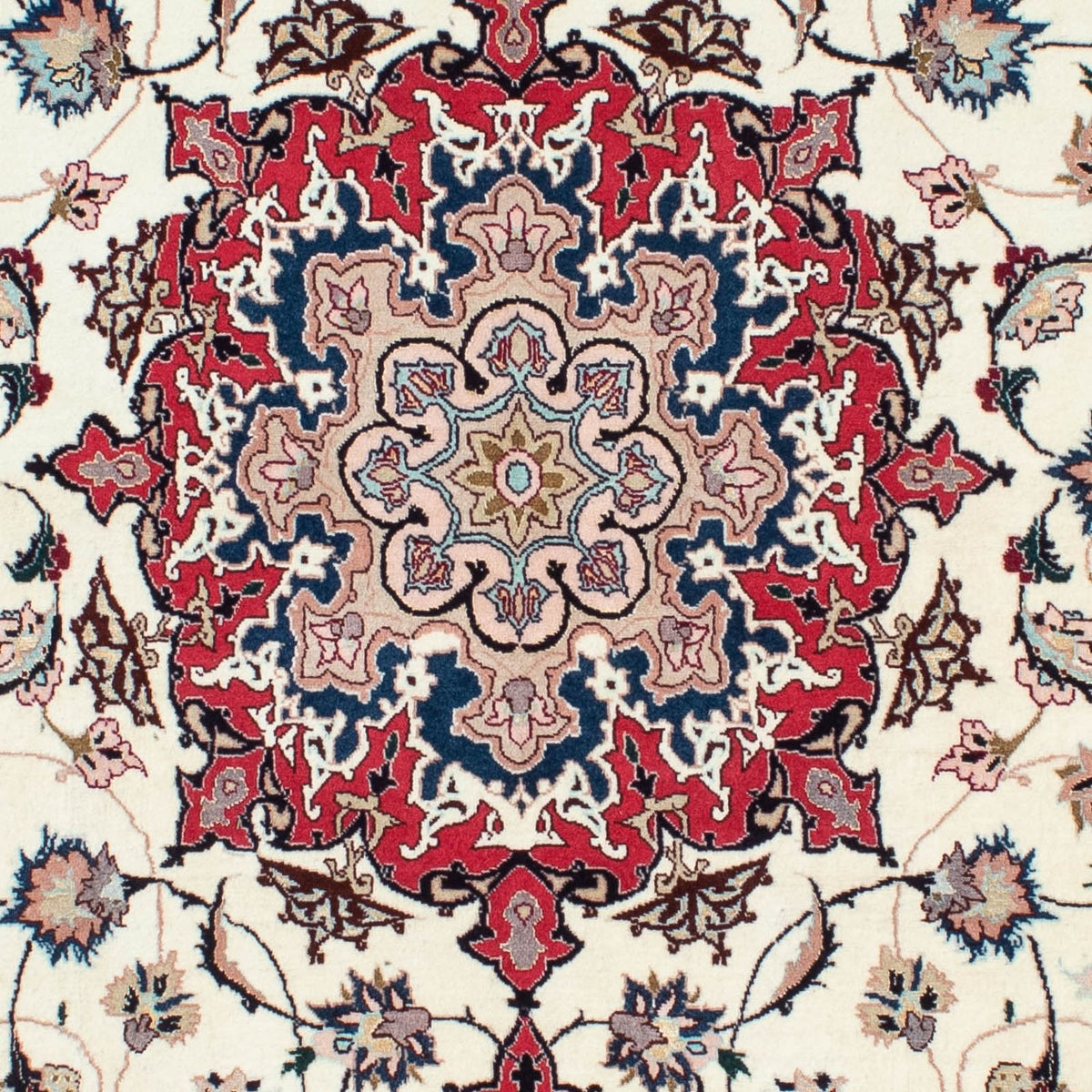 Persisk matta - Tabriz - Royal - 212 x 154 cm - beige