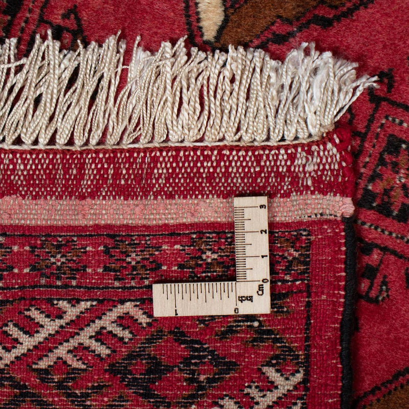 Persisk matta - Nomadic - 290 x 203 cm - mörkröd