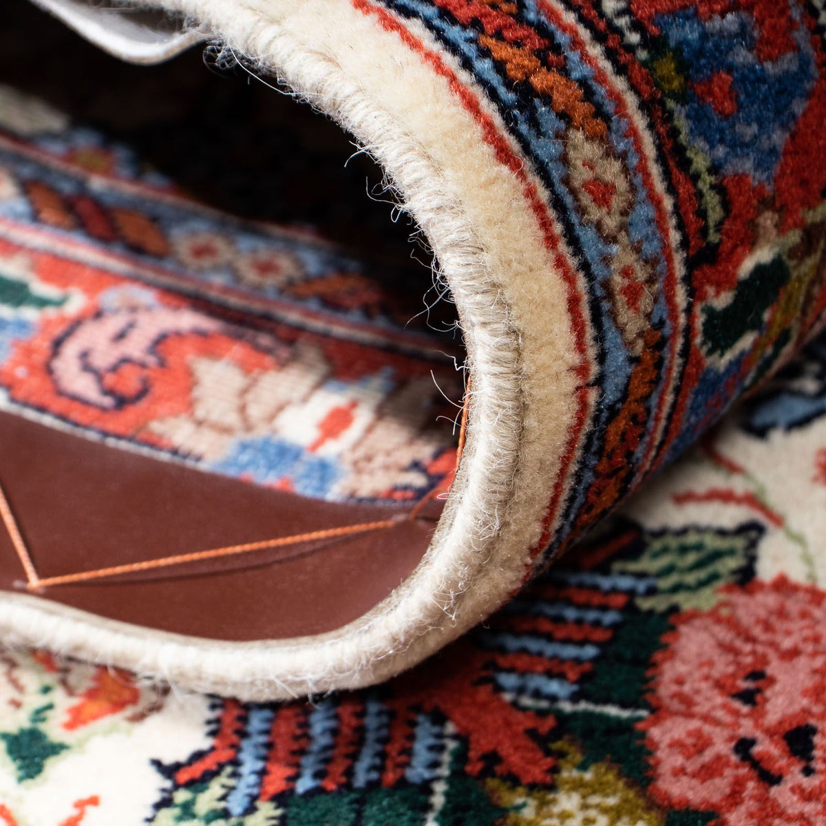 Runner Persisk matta - Ghom - 160 x 49 cm - beige