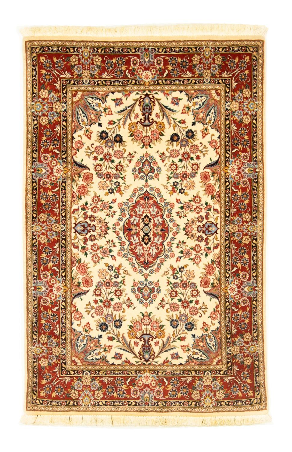 Persisk matta - Ghom - 164 x 105 cm - beige