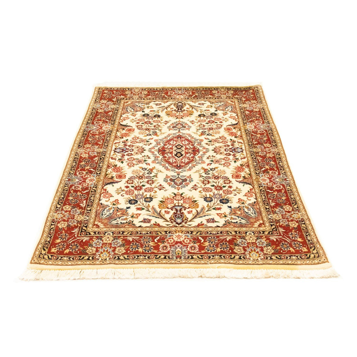 Persisk matta - Ghom - 164 x 105 cm - beige