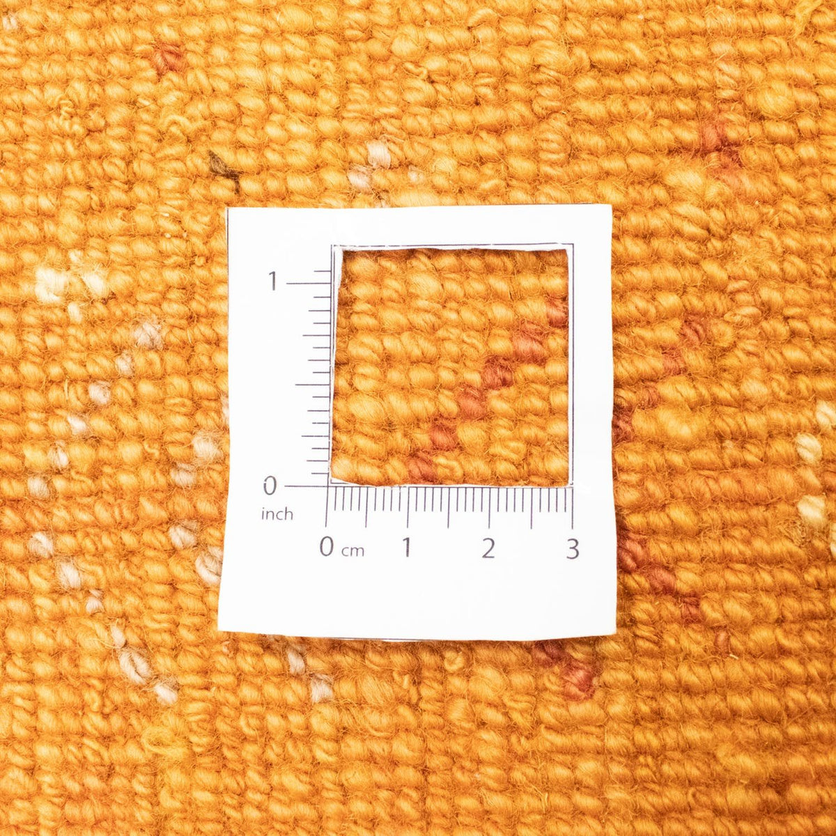 Gabbeh-matta - persisk - 224 x 177 cm - guld