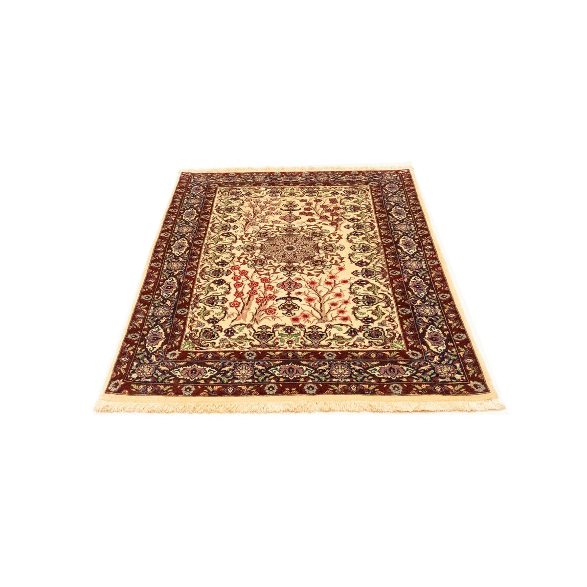 Persisk matta - Ghom - 153 x 100 cm - beige