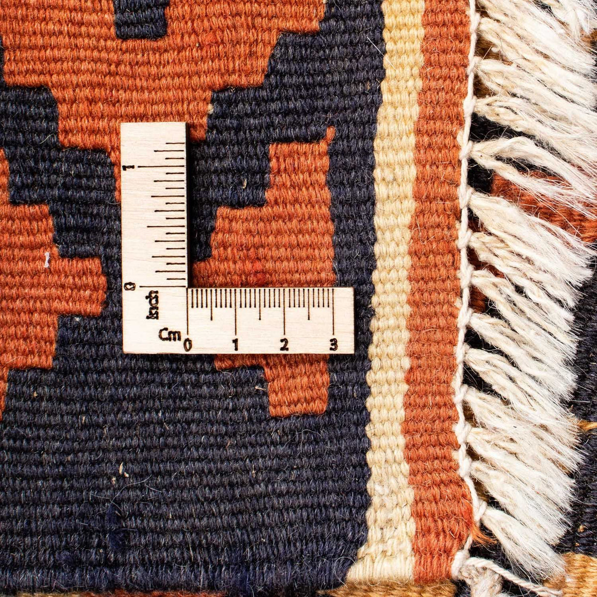 Kelim Carpet - orientalisk matta - 208 x 157 cm - rost