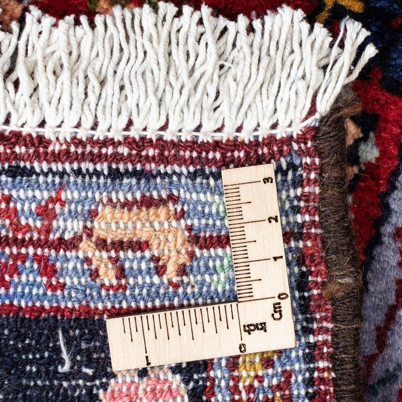 Persisk matta - Nomadic - 130 x 83 cm - mörkröd