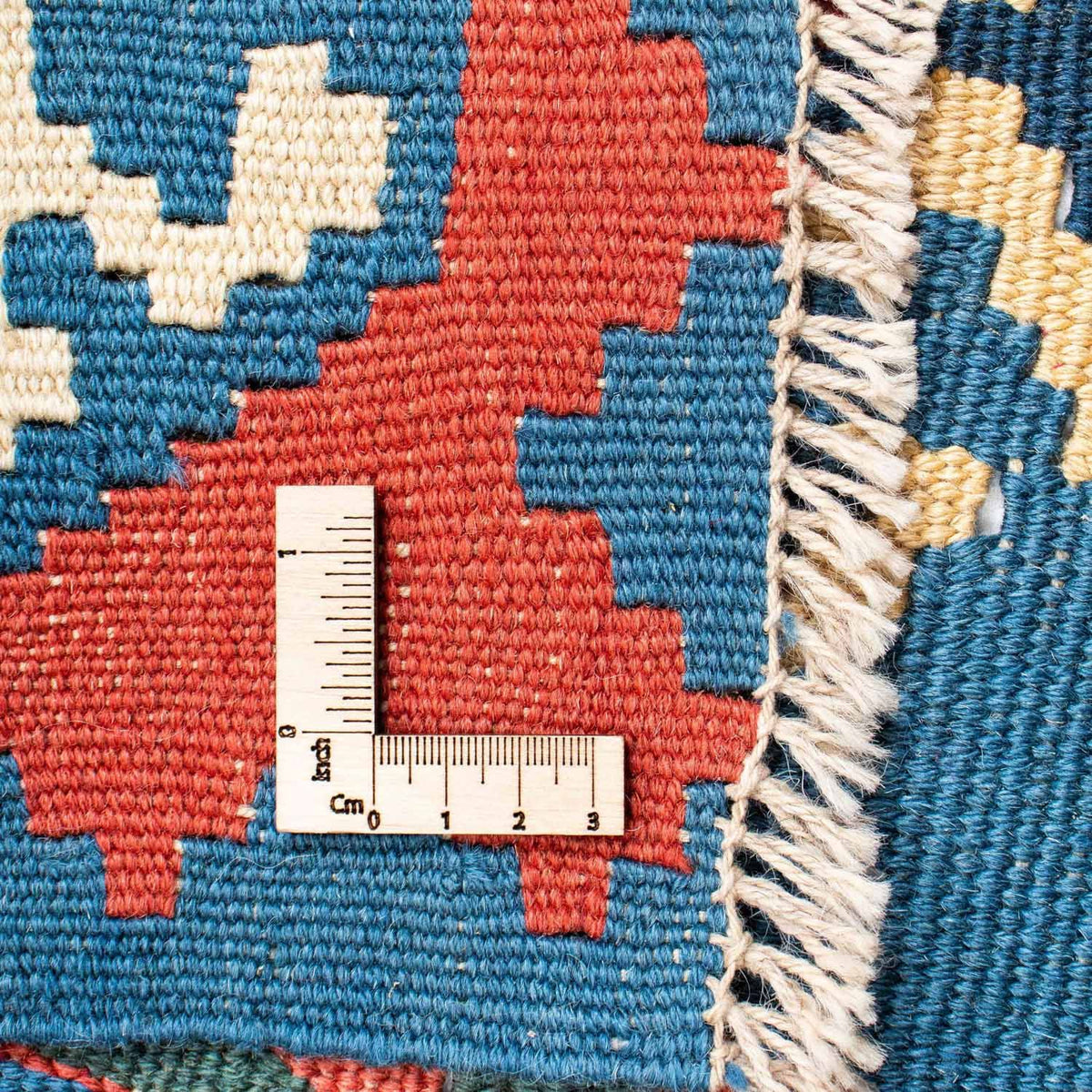 Kelim Carpet - orientalisk matta - 177 x 116 cm - blå