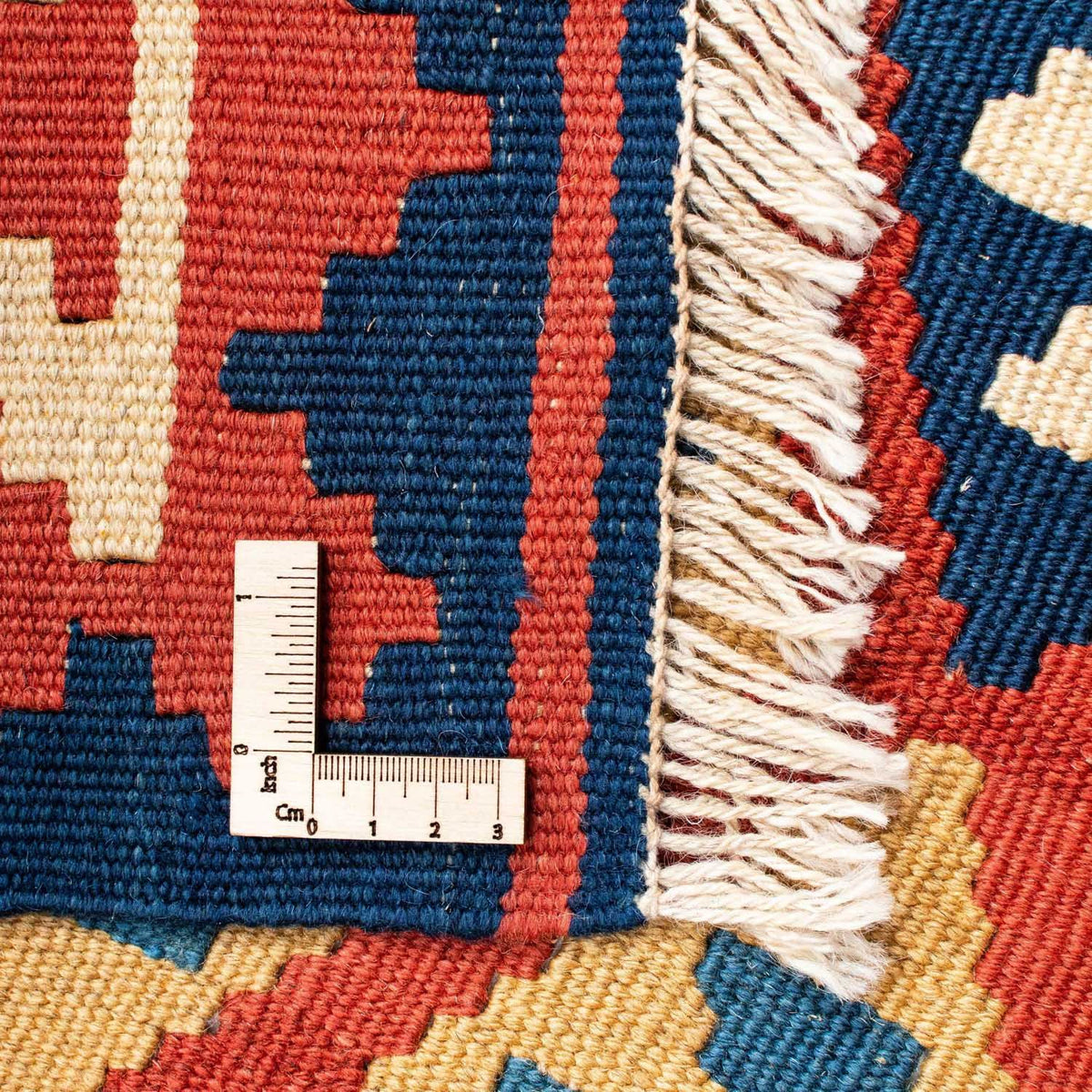 Kelim Carpet - orientalisk matta - 145 x 100 cm - röd
