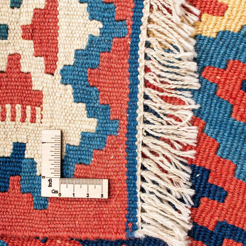 Kelim Carpet - orientalisk matta - 182 x 122 cm - blå