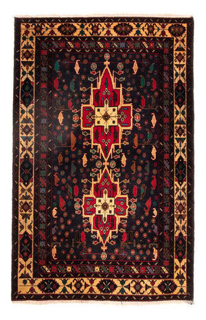 Baluch-matta - 180 x 115 cm - mörkblå