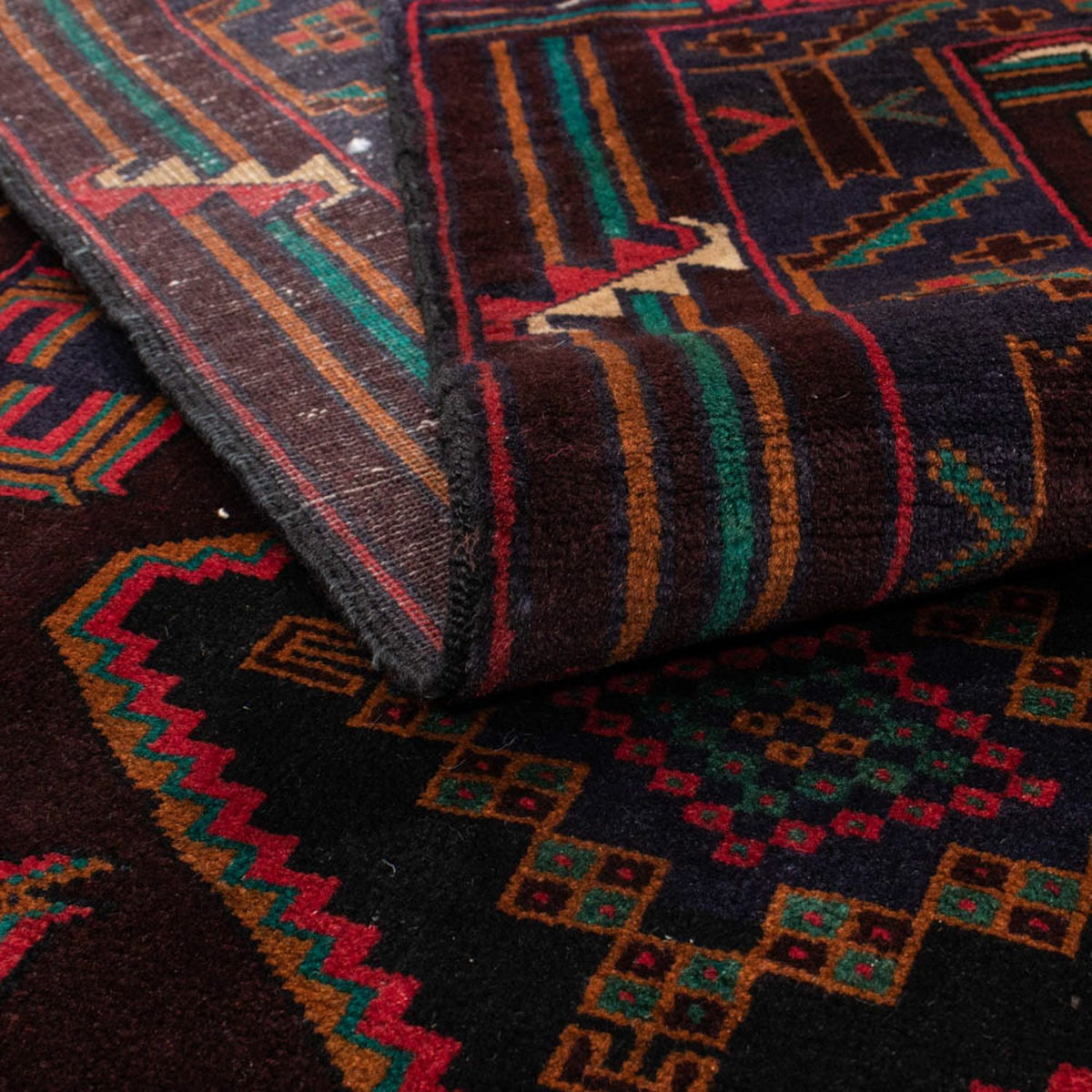 Runner Baluch-matta - 206 x 108 cm - brun